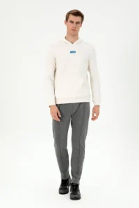 US Polo Assn. Men Cream Sweatshirt - Image 4