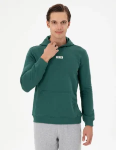 US Polo Assn. Men dark Green Sweatshirt