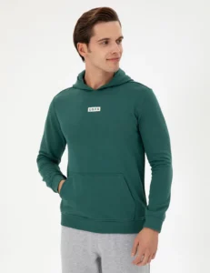 US Polo Assn. Men dark Green Sweatshirt - Image 3