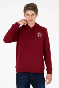 US Polo Assn. Men Burgundy Sweatshirt