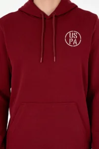 US Polo Assn. Men Burgundy Sweatshirt - Image 6