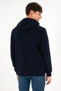 US Polo Assn. Men Navy Blue Sweatshirt - Image 6