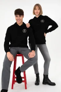 US Polo Assn. Men Black Sweatshirt - Image 2