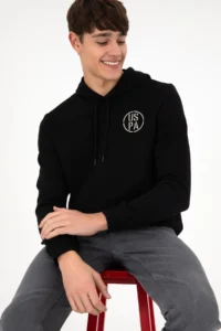 US Polo Assn. Men Black Sweatshirt - Image 5