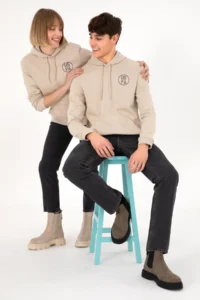 US Polo Assn. Men Stone Sweatshirt - Image 2