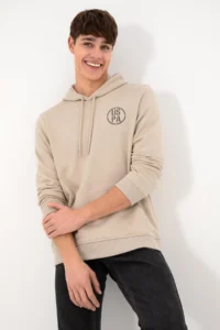 US Polo Assn. Men Stone Sweatshirt - Image 5