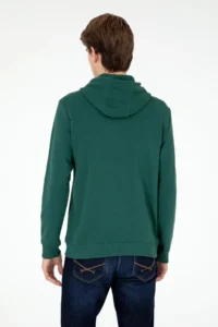 US Polo Assn. Men dark Green Sweatshirt - Image 5