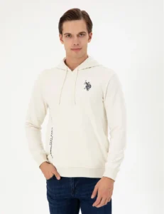US Polo Assn. Men Cream Sweatshirt - Image 3