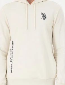 US Polo Assn. Men Cream Sweatshirt - Image 6
