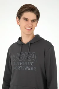 US Polo Assn. Men Anthracite Sweatshirt - Image 2