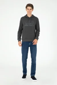 US Polo Assn. Men Anthracite Sweatshirt - Image 4