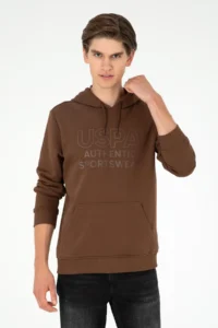 US Polo Assn. Men Brown Sweatshirt