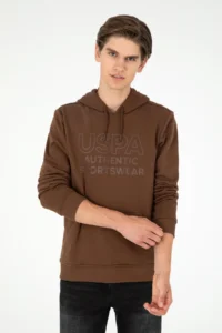 US Polo Assn. Men Brown Sweatshirt - Image 3
