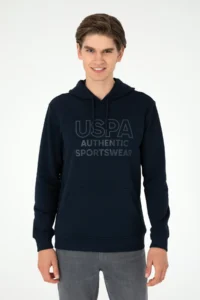 US Polo Assn. Men Navy Blue Sweatshirt - Image 3