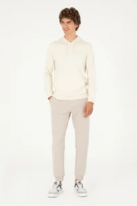 US Polo Assn. Men Cream Sweatshirt - Image 4