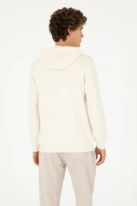 US Polo Assn. Men Cream Sweatshirt - Image 5