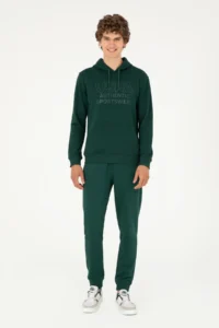 US Polo Assn. Men dark Green Sweatshirt - Image 4