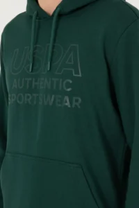 US Polo Assn. Men dark Green Sweatshirt - Image 7
