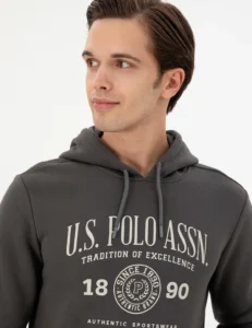 US Polo Assn. Men Anthracite Sweatshirt - Image 2