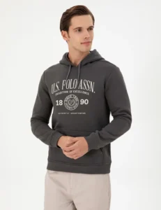 US Polo Assn. Men Anthracite Sweatshirt - Image 3
