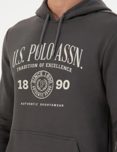 US Polo Assn. Men Anthracite Sweatshirt - Image 7