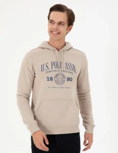 US Polo Assn. Men Stone Sweatshirt