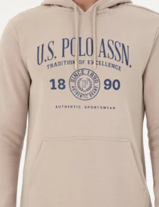 US Polo Assn. Men Stone Sweatshirt - Image 6