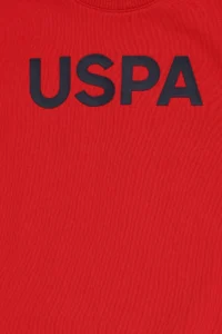 US Polo Shirt Assn. Boys' Red Basic Sweatshirt - Image 3
