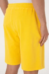 US Polo Assn. Men Yellow Knitting Shorts - Image 6