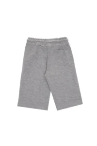 US Polo Shirt Assn. Boys' Gray Melange Knitting Shorts - Image 2