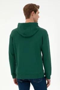 US Polo Assn. Men dark Green Basic Sweatshirt - Image 5