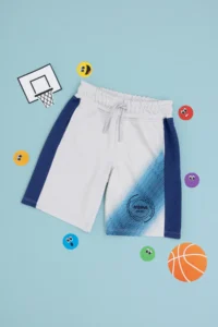 US Polo Shirt Assn. Boys' Light Gray Knitting Shorts