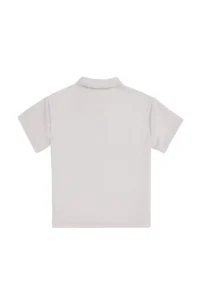 US Polo Assn. Boys' Light Gray Crew Neck T-Shirt - Image 3