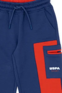 US Polo Assn. Boys' Light Navy Knitting Shorts - Image 4