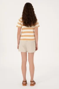 US Polo Assn. Women Stone Weaving Shorts - Image 4