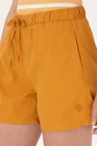 US Polo Assn. Women Mustard Weaving Shorts - Image 5