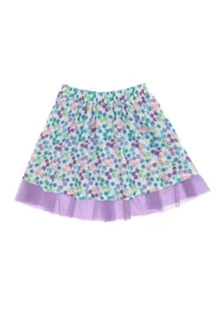 US Polo Shirt Assn. Girls' Lilac Knitting Skirt - Image 3