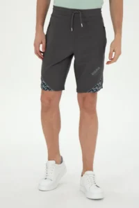 US Polo Assn. Men Anthracite Knitting Shorts - Image 2