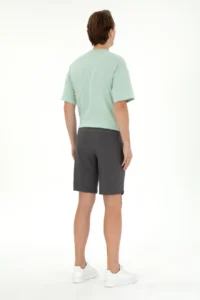 US Polo Assn. Men Anthracite Knitting Shorts - Image 4