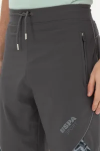 US Polo Assn. Men Anthracite Knitting Shorts - Image 5