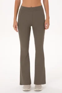 US Polo Assn. Women Mink High Waist flared leg Leggings