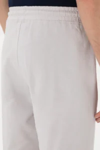 US Polo Assn. Men Light Gray Knitting Shorts - Image 6