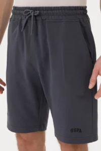 US Polo Assn. Men Anthracite Knitting Shorts - Image 5