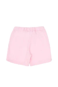 US Polo Assn. Girls' Light Pink Cotton Weaving Shorts - Image 3
