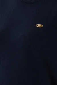 US Polo Assn. Women Navy Blue Crew Neck Knitwear T-Shirt - Image 7