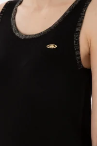 US Polo Assn. Women Black Crew Neck Knitwear T-Shirt - Image 7