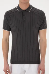 US Polo Assn. Men slim Fit Crew Neck Anthracite T-Shirt - Image 6