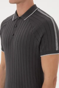 US Polo Assn. Men slim Fit Crew Neck Anthracite T-Shirt - Image 7