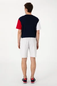 US Polo Assn. Men Light Gray Knitting Shorts - Image 4