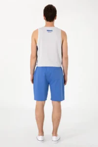 US Polo Assn. Men Indigo Knitting Shorts - Image 4